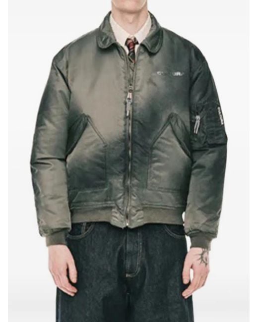 Cultura Bomberjacke mit Reißverschluss in Gray für Herren