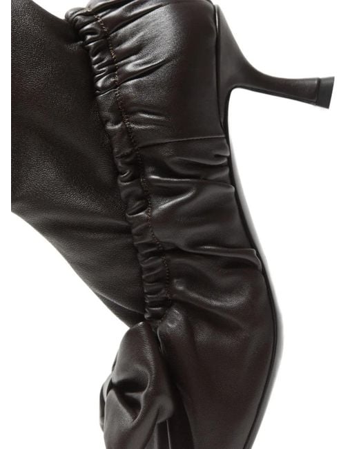 Acne Black Leather Boots