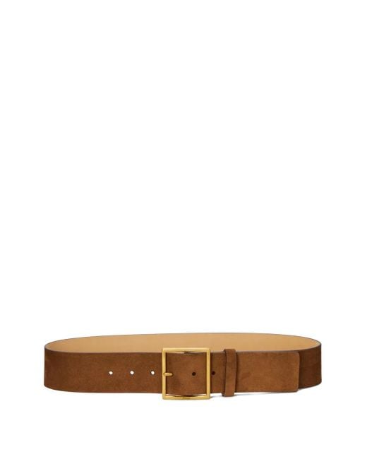 Polo Ralph Lauren White Suede Belt