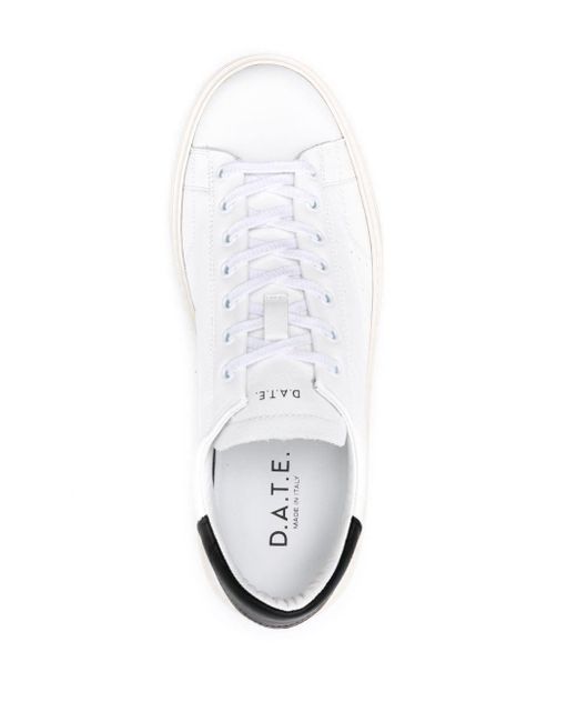 Date White Levante Leather Sneakers for men