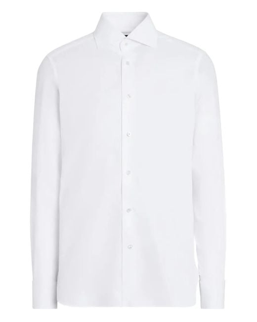 メンズ Zegna Button-cuff Shirt White