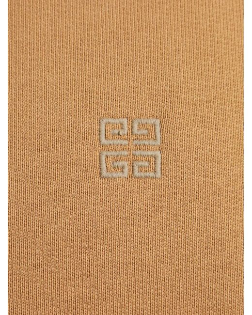 Givenchy Natural Logo-Embroidered Polo Shirt for men