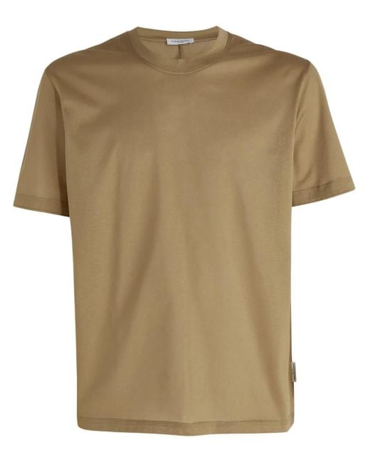 メンズ Paolo Pecora コットン Tシャツ Green
