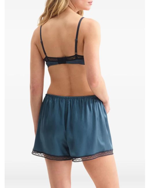 Eres Blue Destin Wireless Triangle Bra
