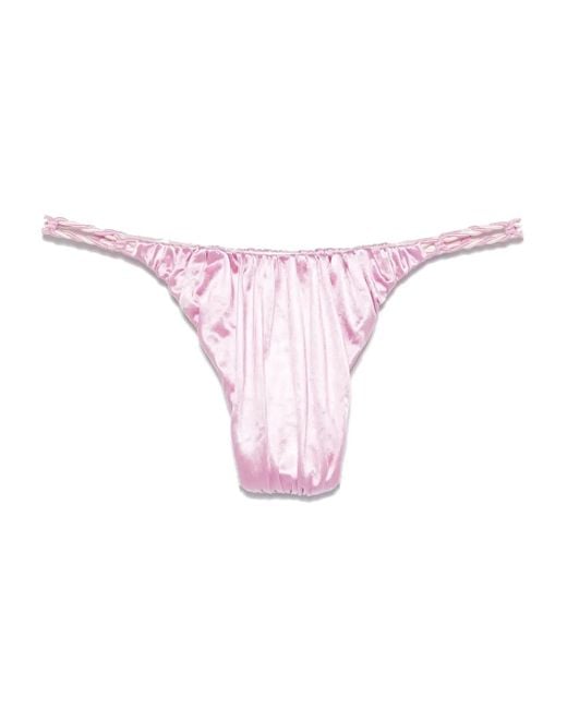 Isa Boulder Pink Reversible Bikini Bottom