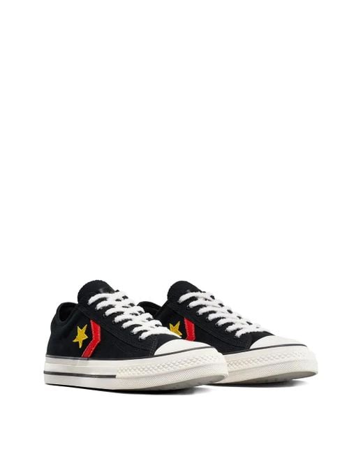 Converse Black X Daily Paper Star Player 76' Sneakers for men