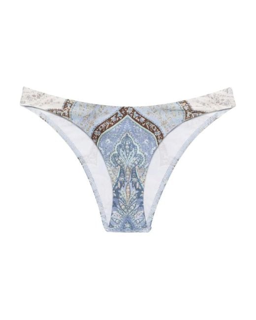 Zimmermann Blue "Wanderlust" Scoop Pant