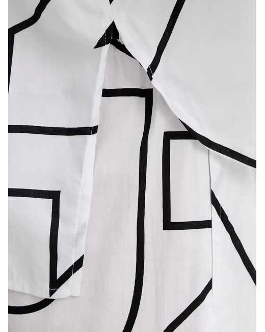 DKNY White Logo-Print Pajamas