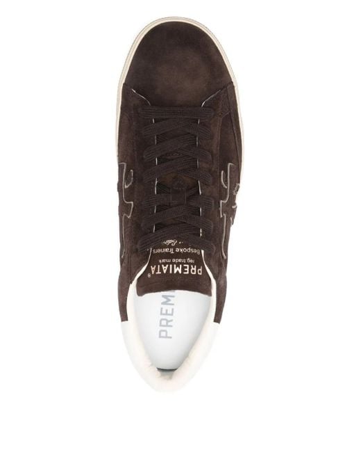Baskets En Daim Premiata pour homme en coloris Brown