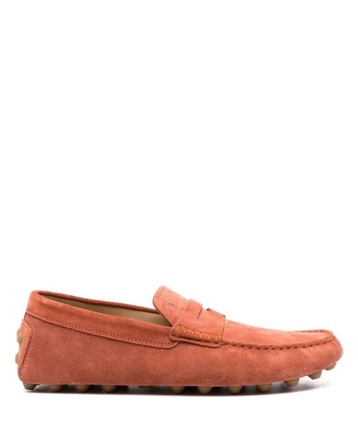 Tod's Pink Gommino Driving Loafers for men