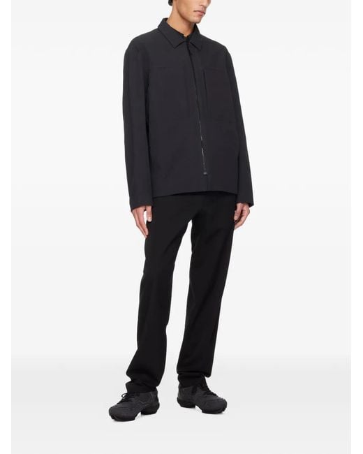 Arc'teryx Blue Veste Zippée À Col Pointu for men