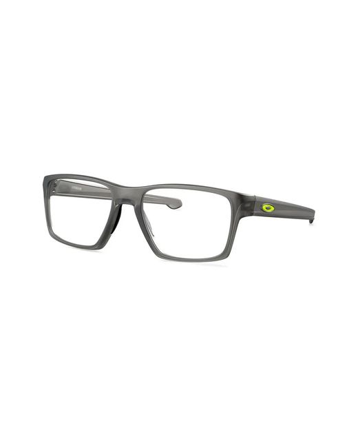 Oakley Brown Square-Frame Glasses for men