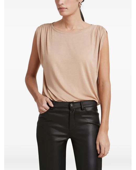 MARCELLA Black Greenwich Village Sleeveless Top
