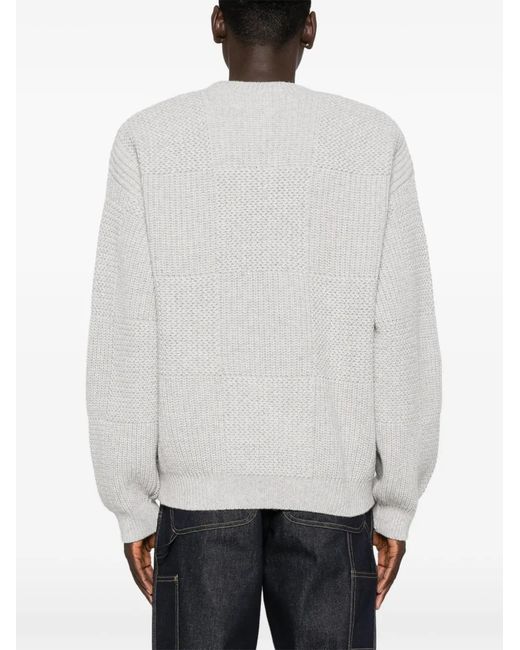 Pull À Design Texturé Carhartt pour homme en coloris Gray