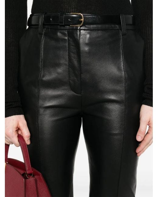 Victoria Beckham Gray Kick Trousers