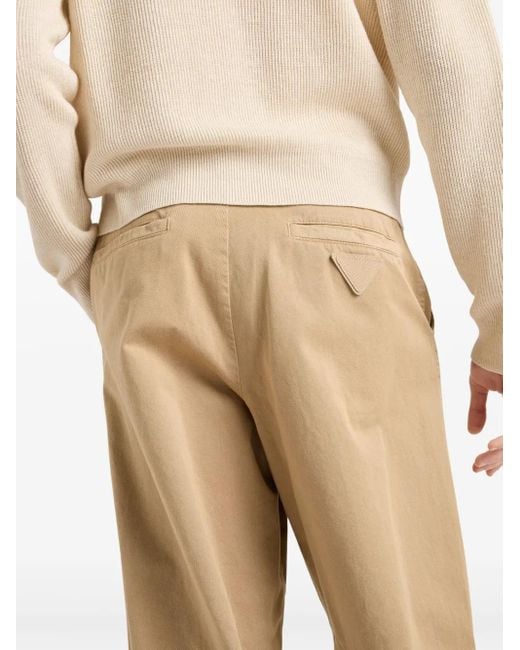 メンズ Prada コットンパンツ Natural