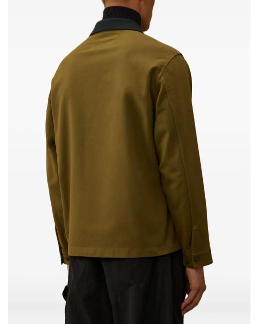 Giacca Con Tasche di C P Company in Green da Uomo