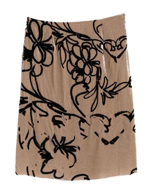 JNBY Aシェイプ スカート Brown