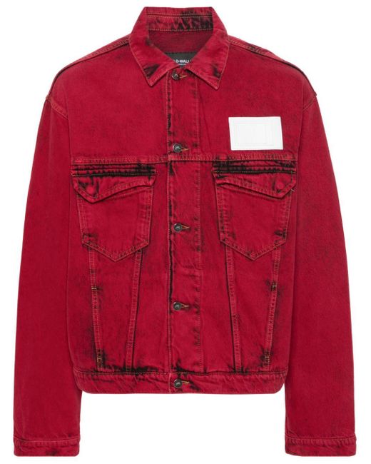 A_COLD_WALL* Red Strand Denim Jacket for men