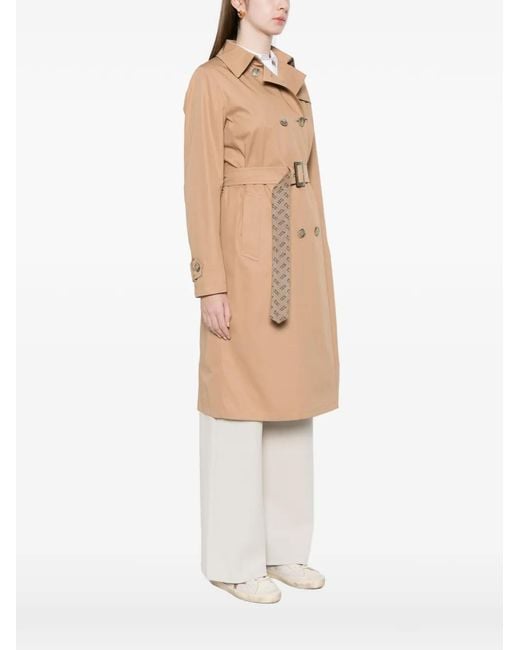 Herno White Double-Breasted Coat