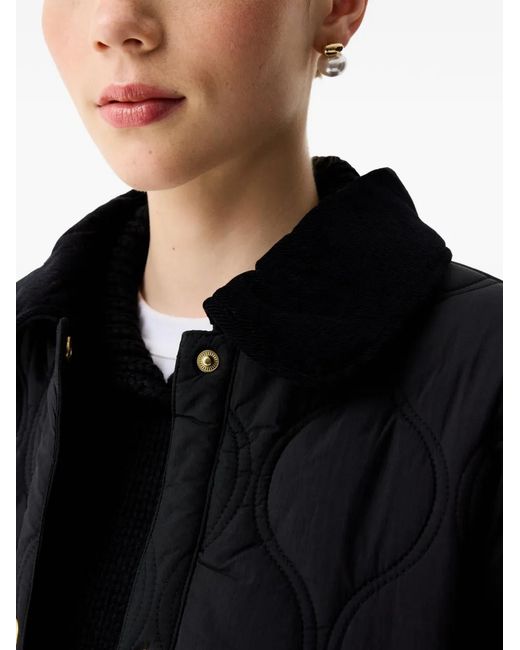 Hunter Black Witton Onion-Quilted Jacket