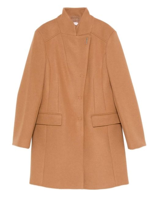Liu Jo Natural Flap-Pocket Coat