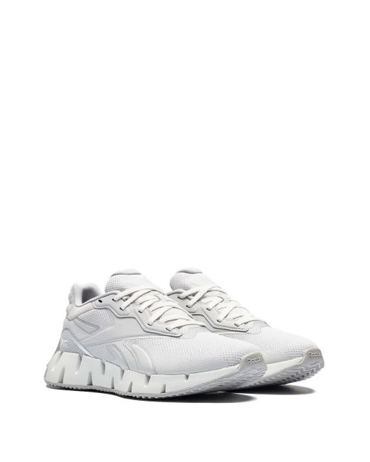 Reebok White Zig Dynamica 4 Sneakers
