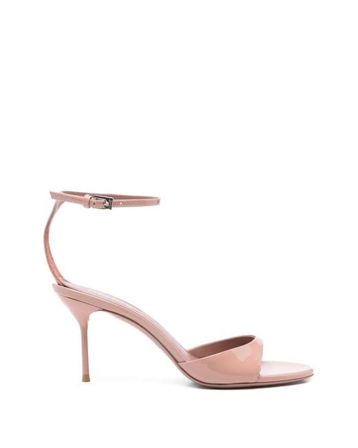 Paris Texas Pink Lidia Ankle-Strap Sandals