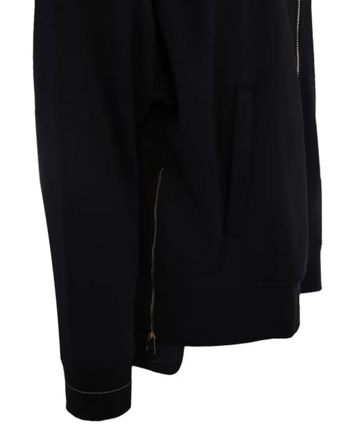 Sudadera con cremallera Lorena Antoniazzi de color Black