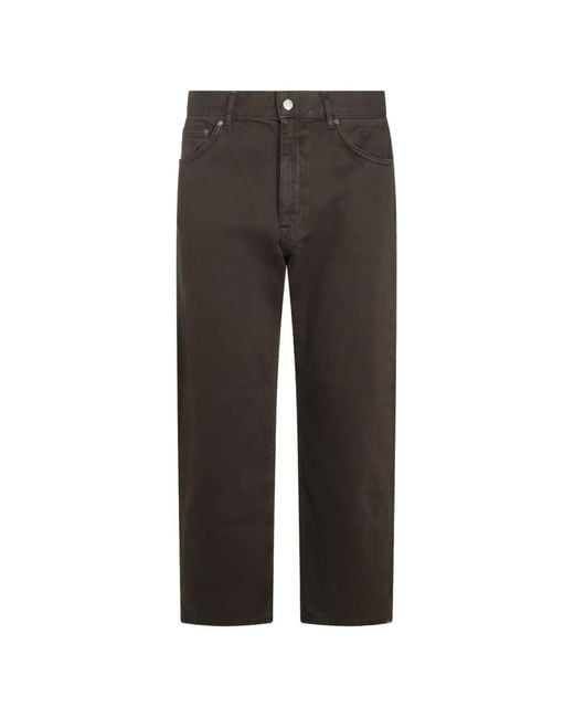 NN07 Black Straight-Leg Jeans for men