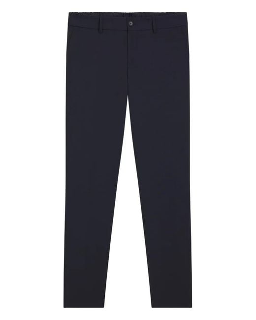 Boss Blue Button Trousers for men