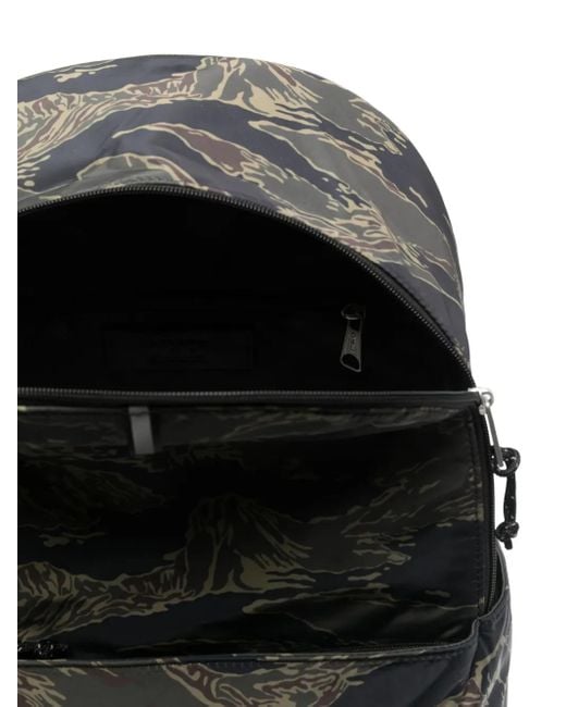 DIESEL Black Rucksack mit Camouflagemuster