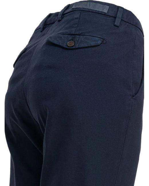 Briglia 1949 Blue Button Pocket Trousers
