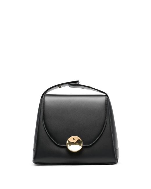 Jil Sander Black Victor Shoulder Bag