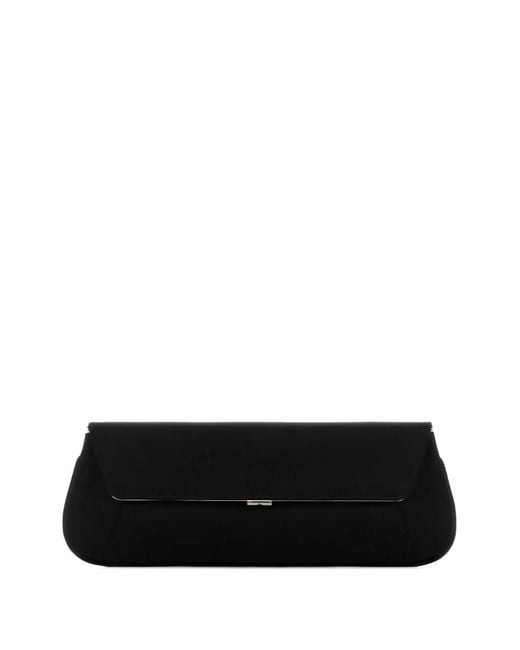 AMINA MUADDI Black Ami Clutch Bag