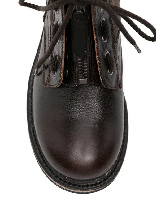 Our Legacy Black Lace-Up Boots for men