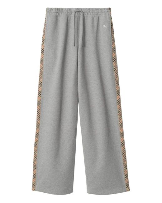 Burberry Gray Cotton Sweatpants