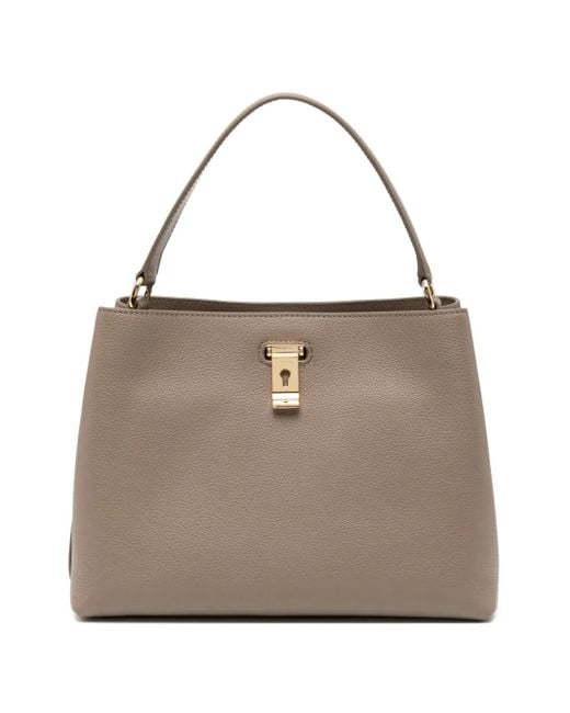 Bally Schoudertas Met Handvat En Slot in het Natural
