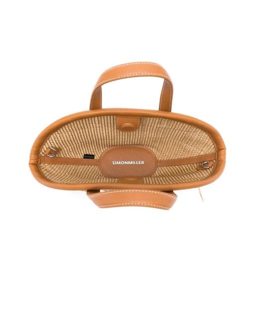 Bolso shopper Fringe Mercado mini Simon Miller de color Natural