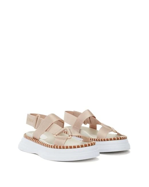 Odissi White Sandals