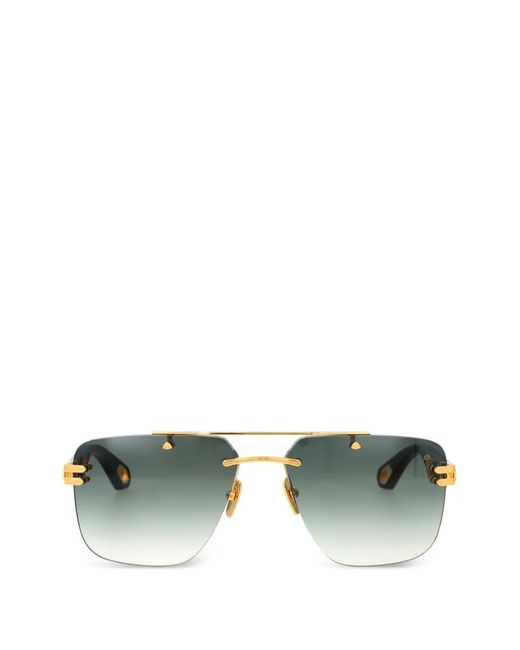Maybach Green The President Sunglasses for men