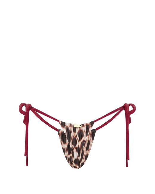 FAE SWIM Pink Birdie Bikini Briefs