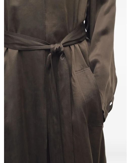 The Row Ryo Trenchcoat in het Gray