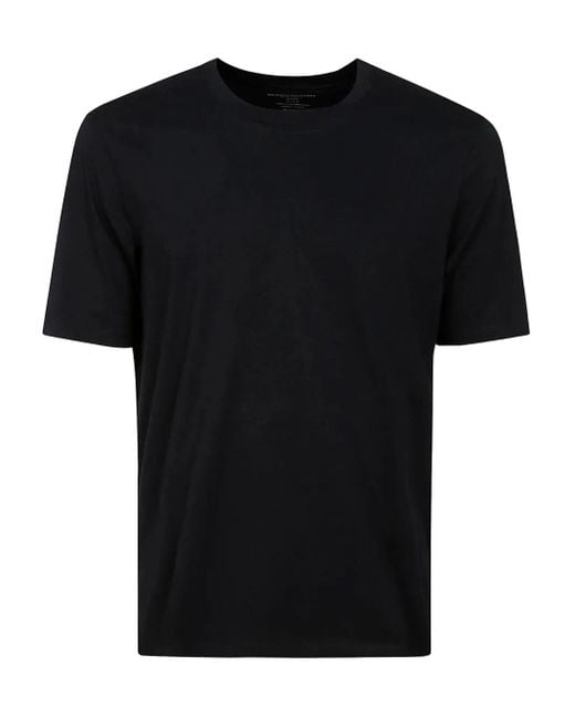 メンズ Majestic Filatures コットン Tシャツ Black