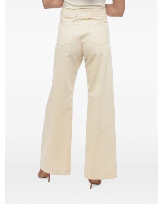 Ql2 Natural Patch-Pocket Trousers