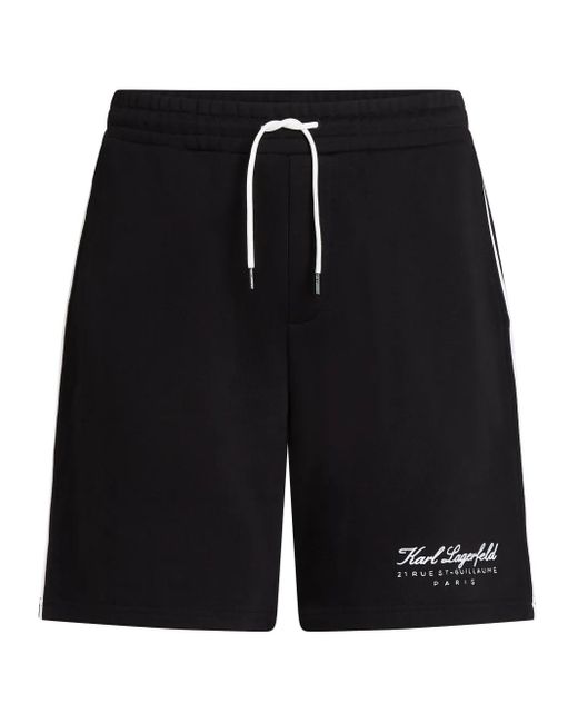 メンズ Karl Lagerfeld Hotel Karl ショートパンツ Black
