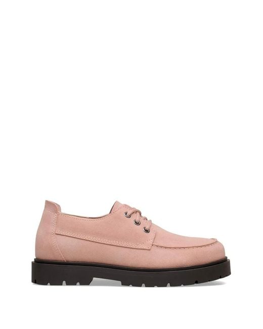 Birkenstock Pink Highwood Moc Lace Low Leve