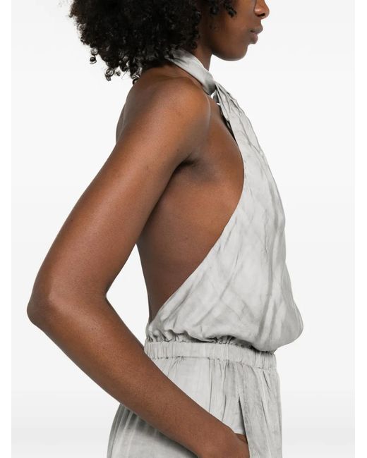 ANDAMANE White Amber Twisted Jumpsuit