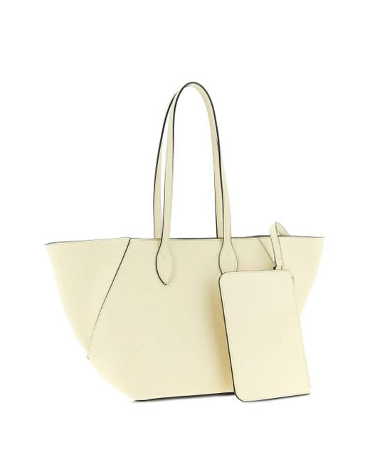 Valextra Vivi ハンドバッグ M Natural