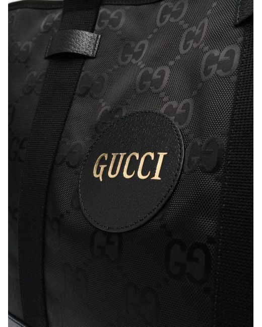 Sac cabas à imprimé GG Supreme Gucci pour homme en coloris Black